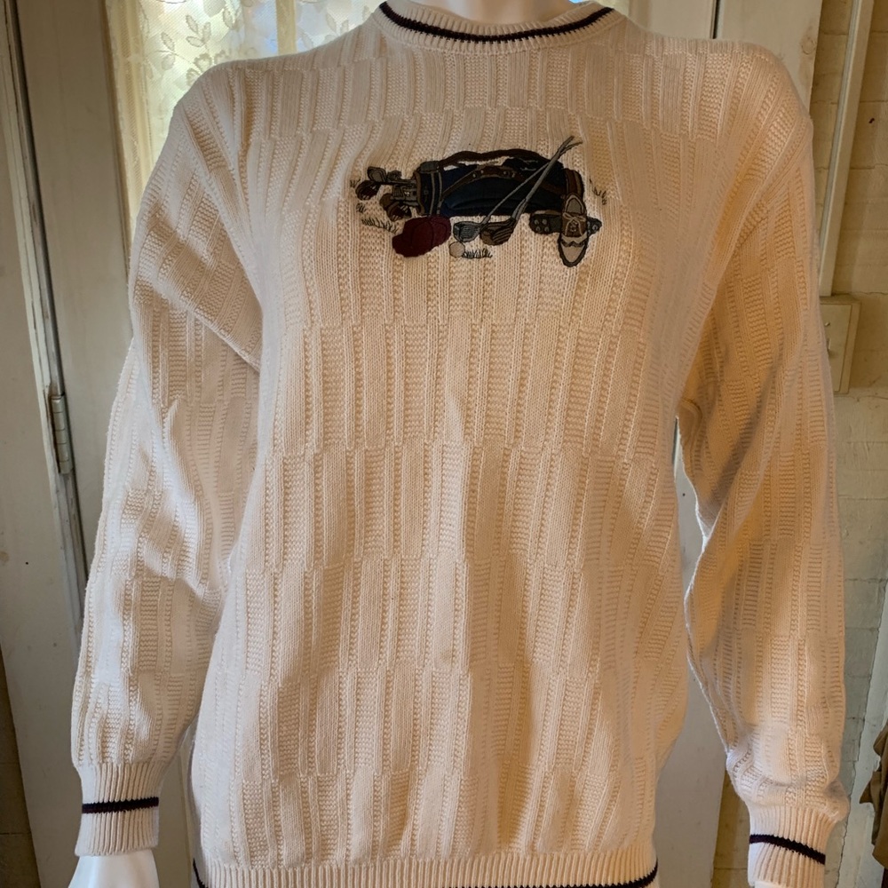 🍁2/$35🍁🏌️‍♂️Men’s Size M GOLF SWEATER